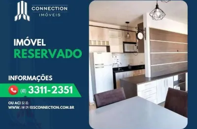 Apartamento com 2 dormitórios para alugar, 57 m² por r$ 2.455,00/mês - capão raso - curitiba/pr