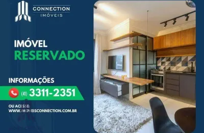 Apartamento com 1 dormitório para alugar, 36 m² por r$ 3.652,92/mês - vila izabel - curitiba/pr