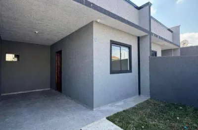 Casa com 2 dormitórios à venda, 45 m² por r$ 245.000,00 - campo de santana - curitiba/pr