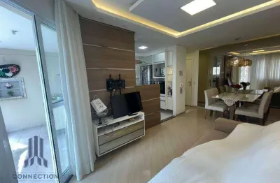 Apartamento com 2 dormitórios para alugar, 65 m² por r$ 4.492,21/mês - portão - curitiba/pr