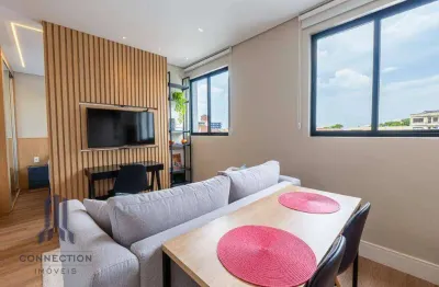 Studio com 1 dormitório à venda, 31 m² por r$ 399.000,00 - rebouças - curitiba/pr