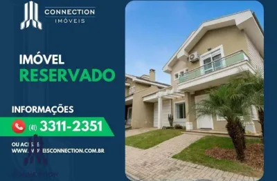 Casa com 4 dormitórios para alugar, 211 m² por r$ 9.348,00/mês - santa felicidade - curitiba/pr