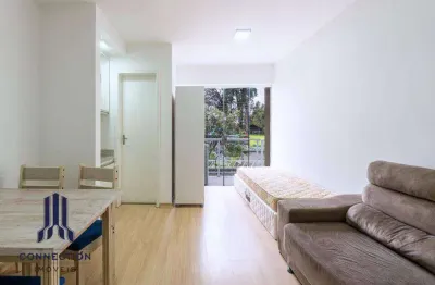 Kitnet com 1 dormitório para alugar, 23 m² por r$ 1.669,14/mês - cajuru - curitiba/pr