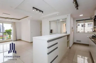 Apartamento com 3 dormitórios para alugar, 86 m² por R$ 4.240,00/mês - Portão - Curitiba/PR