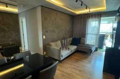 Apartamento com 2 dormitórios para alugar, 55 m² por R$ 4.886,00/mês - Portão - Curitiba/PR