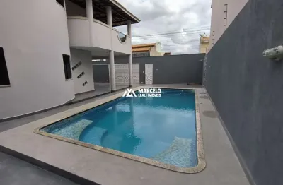 Vendo casa de alto padrão com 4/4 + dependência completa + piscina + terreno de