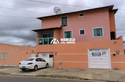 Vendo bela casa com terraço com + 02 casas alugadas (gerando renda)  na urbis vi
