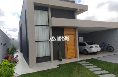 Linda casa de alto padrão com 4/4 sendo 02 suítes, usina de energia solar com ca