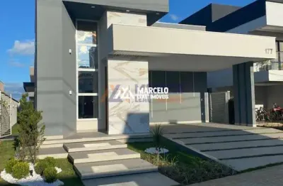 Linda casa a venda com 3 suítes e área privativa de 171 m² dentro do condominio