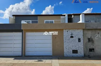 Casa nova e averbada pronta pra financiar de 3/4 sendo 01 suíte no bairro cidade