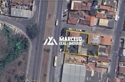 Vendo área de esquina naav. presidente dutra (integração), contendo casa boa tip