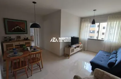 Alugo apto de 2/4 sendo 01 suite mobiliado completo com elevador e portaria 24hs