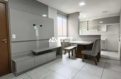 RARA OPORTUNIDADE - Alugo lindo apartamento de 2 quartos, com móveis planejados