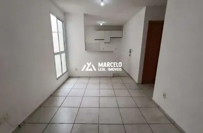 Alugo Apto de 2/4 no 3º andar no Condomínio Vitória Sul com Completa infra estru