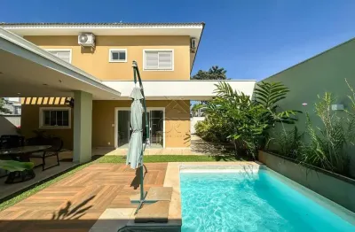 Casa em condomínio fechado com 3 quartos à venda na jorge césar de vargas, 28, campestre, piracicaba por r$ 1.350.000