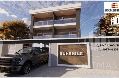 Apartamento 2 quartos para venda em rio das ostras, costa azul, 2 dormitórios, 1 suíte, 2 banheiros, 1 vaga