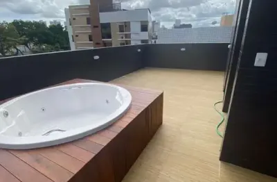 Cobertura para venda em joão pessoa, bancários, 3 dormitórios, 1 suíte, 2 banheiros, 1 vaga