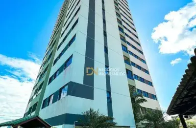 Espaçoso apartamento no lélia com 3 dormitórios (1 suíte), 89 m² - venda por r$ 399.900 ou aluguel por r$ 3.500/mês - nova parnamirim - parnamirim/rn