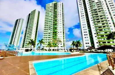 Apartamento com 2 dormitórios à venda, 57 m² por r$ 489.000 - ponta negra - natal/rn