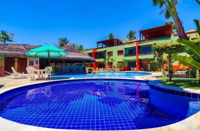 Apartamento triplex com 2 suítes vista mar à venda, 108 m² por r$ 650.000 - praia de tibau - tibau do sul/rn
