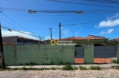 Casa de esquina com 3 dormitórios, ideal para construção de kitnets à venda, 148 m² por r$ 290.000 - nova descoberta - natal/rn