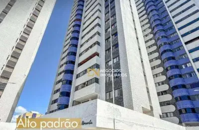 Apartamento com 4 dormitórios à venda, 115 m² por r$ 1.475.000,00 - capim macio - natal/rn