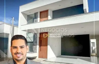 Casa com 3 dormitórios à venda, 120 m² por r$ 550.000 - cajupiranga - parnamirim/rn