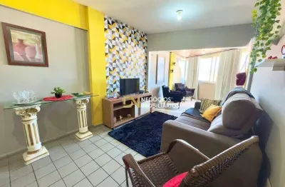 Apartamento espaçoso com 3 dormitórios sendo 1 suíte + dependência à venda, 130 m² por r$ 380.000 - lagoa nova - natal/rn