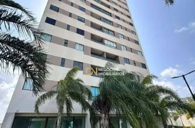 Apartamento com 2 dormitórios para alugar, 52 m² por r$ 3.500/ano - ponta negra - natal/rn