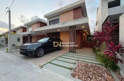 Casa com 3 dormitórios para alugar, 125 m² por r$ 6.500,00/mês - ponta negra - natal/rn