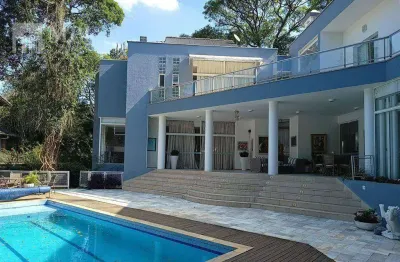Casa com 5 dormitórios à venda, 1000 m² por r$ 4.150.000,00 - serra da cantareira - mairiporã/sp