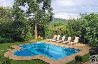 Sobrado com 6 dormitórios à venda, 640 m² por r$ 4.500.000,00 - suíça da cantareira - mairiporã/sp