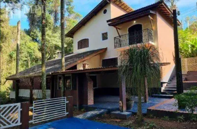 Sobrado com 2 dormitórios, 250 m² - venda por r$ 1.380.000,00 ou aluguel por r$ 5.775,00/mês - alpes da cantareira - mairiporã/sp