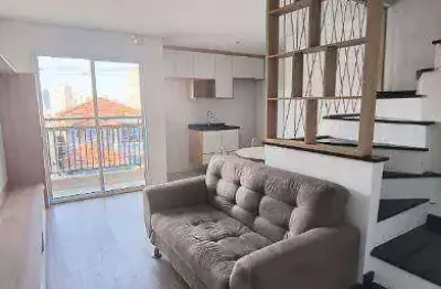 Apartamento duplex com 2 dormitórios para alugar, 77 m² por r$ 3.985,00/mês - santana - são paulo/sp