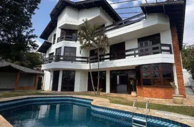 Sobrado com 3 dormitórios, 400 m² - venda por r$ 1.800.000,00 ou aluguel por r$ 16.502,00/mês - jardim samambaia i - mairiporã/sp