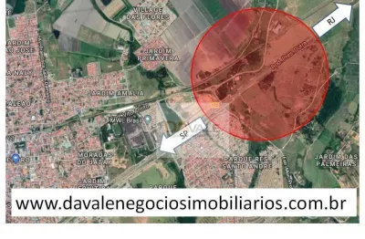 Área à venda, 828046 m² por r$ 66.243.680,00 - jardim campo grande - caçapava/sp