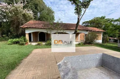 Chácara com 2 suítes com casa para caseiro com mais 2 quartos sendo 1 súite à venda, 5400 m² por r$ 830.000 - recreio mantiqueira - caçapava/sp