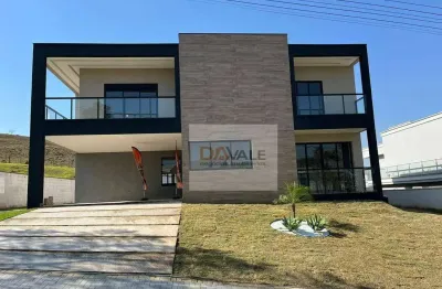 Linda casa com 5 dormitórios à venda, 500 m² por r$ 2.350.000 - condomínio terras de santa mariana - caçapava/sp