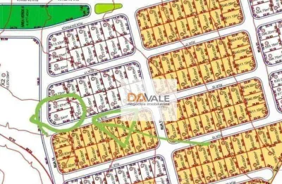 Terreno à venda, 682 m² por r$ 425.000,00 - condomínio residencial ecopark bourbon - caçapava/sp