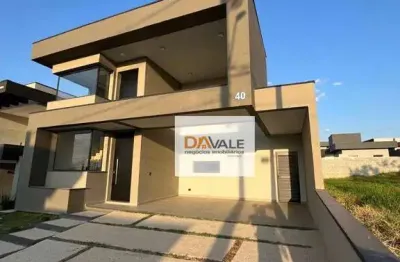 Sobrado à venda, 190 m² por r$ 1.272.000,00 - condomínio santa mônica - caçapava/sp