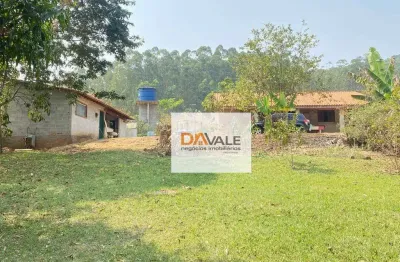 Chácara com 3 dormitórios à venda, 2700 m²  por r$ 420.000 - caçapava velha - 5 km da carvalho pinto caçapava/sp