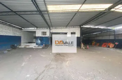 Galpão para alugar, 647 m² por r$ 4.400,00/mês - vila menino jesus - caçapava/sp