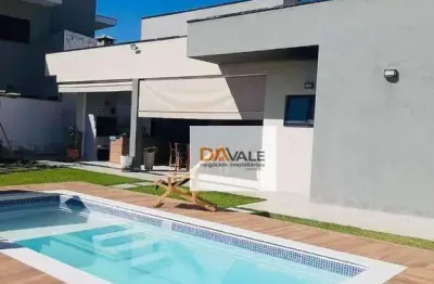 Maravilhosa casa com 3 suítes com ar condicionado e excelente área gourmet com ilha e piscina