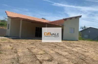 Chácara nova com 2 dormitórios à venda, 2340 m² por r$ 345.000 - piedade - caçapava/sp