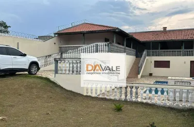 Chácara à venda, 1060 m² por r$ 550.000,00 - borda da mata - caçapava/sp
