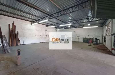 Galpão, 408 m² - venda por r$ 1.010.000,00 ou aluguel por r$ 7.000,00/mês - residencial esperança - caçapava/sp