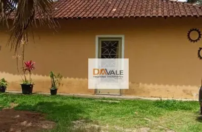 Chácara à venda 2.500 mts 3 dormitórios por r$ 450.000 - vila velha - caçapava/sp