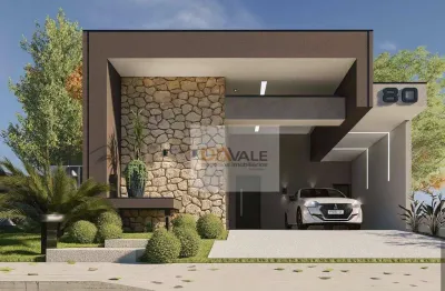 Casa à venda, 129 m² por r$ 1.150.000,00 - reserva do vale - caçapava/sp