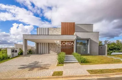 Casa à venda, 303 m² por r$ 2.950.000,00 - alphaville nova esplanada - votorantim/sp