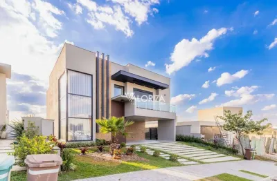 Casa com 3 dormitórios à venda, 347 m² por r$ 3.200.000,00 - alphaville nova esplanada - votorantim/sp